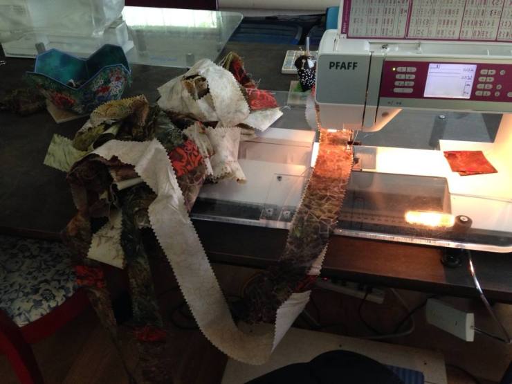 jelly roll quilt start